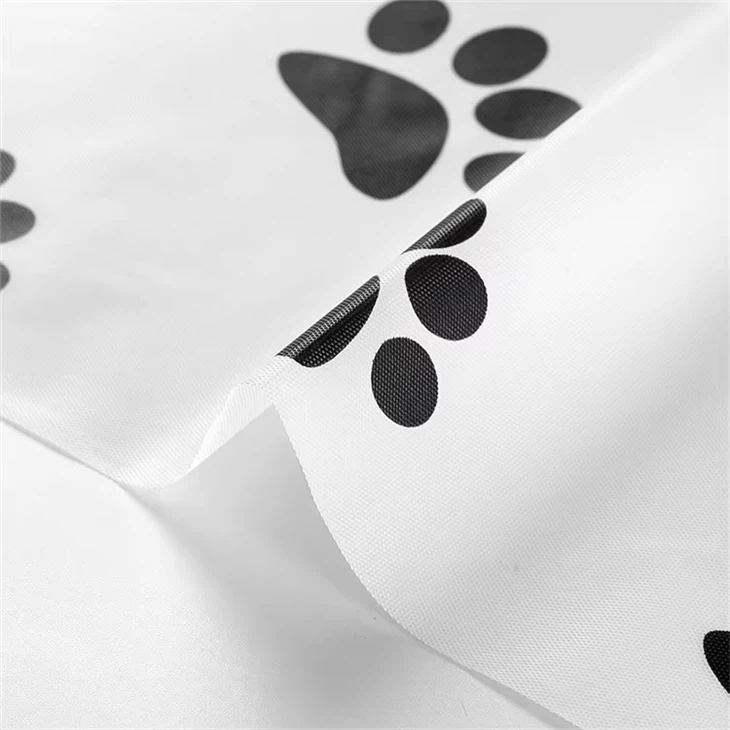Disposable Animal Theme Print Waterproof Oil-proof Tablecloth