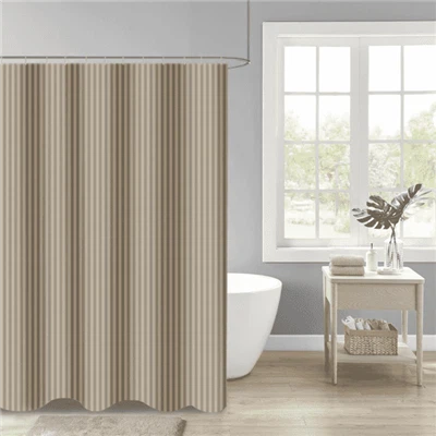 Triibuliste dušikardinate uued värvid: värske värskendus teie vannitoale